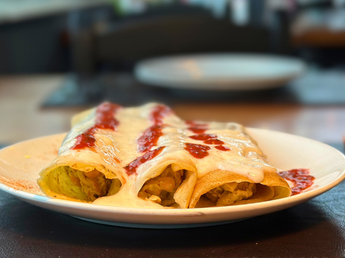 Canelones gratinados